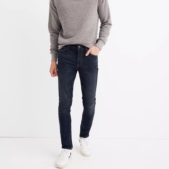 Madewell Skinny Jeans in Heney Wash - Picture 1 of 2